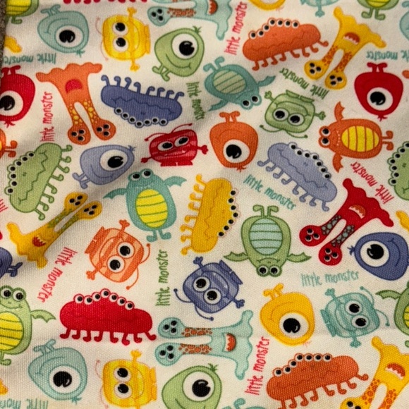 Little Monster Dry Wet Bag Children's Swim Diaper Waterproof Zipper Pouch - Picture 7 of 11